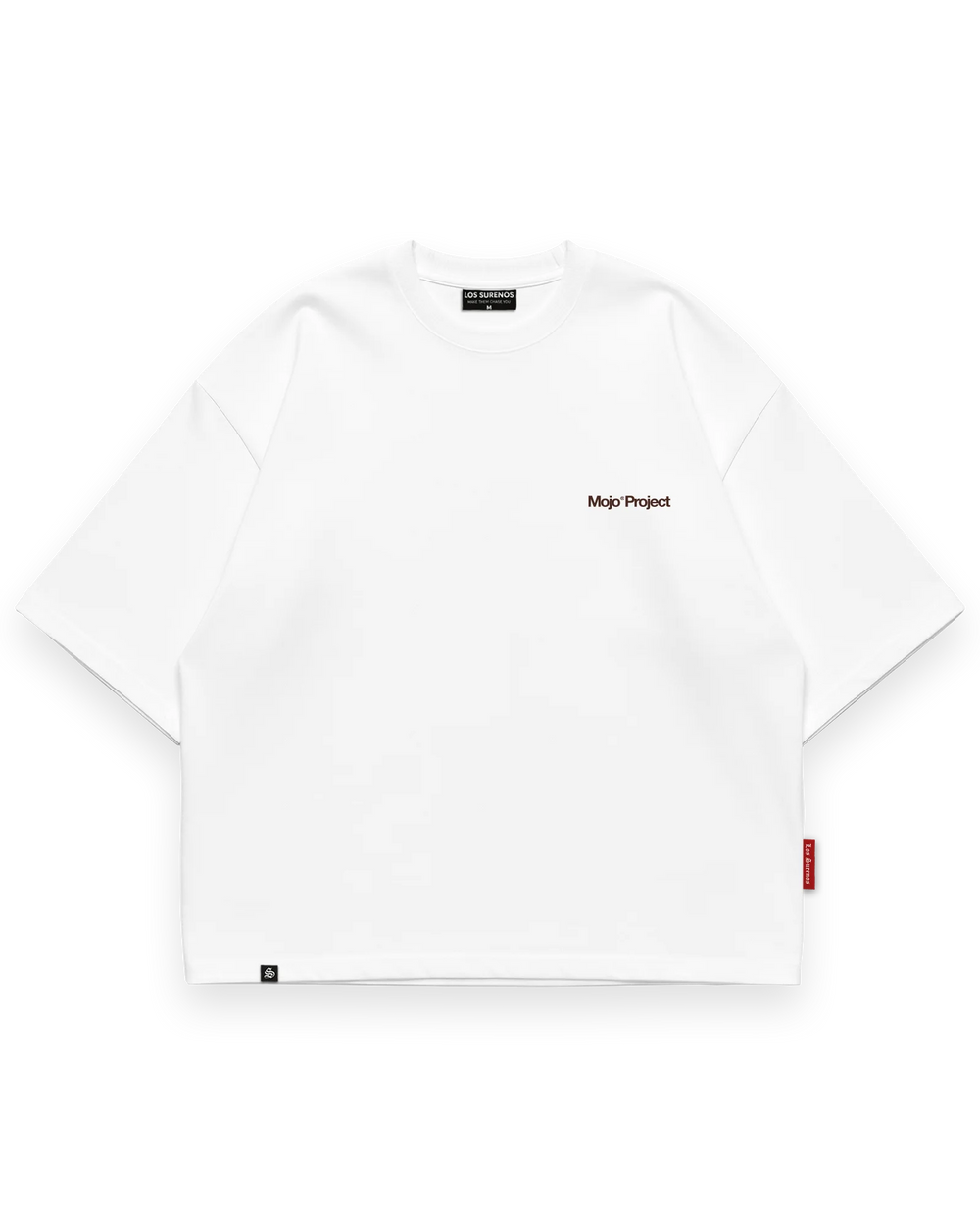 Mojo® Project More Than Friends T-Shirt Beyaz ön görünüm #beyaz