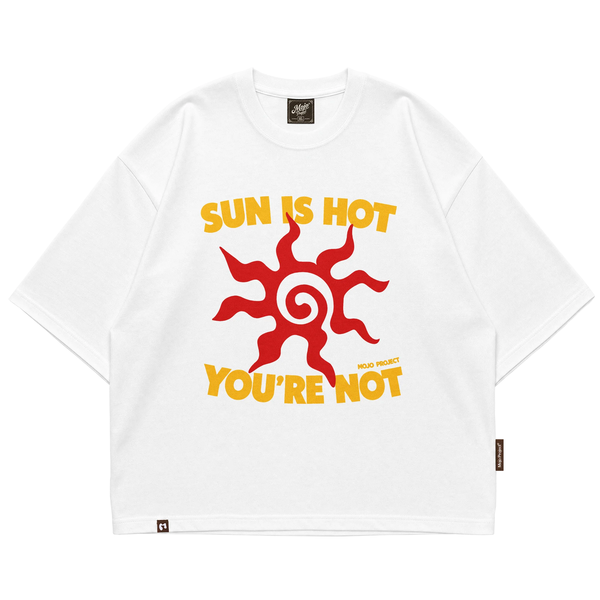 Mojo® Project Soleil T-Shirt Beyaz ön görünüm